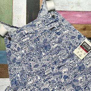 NWT Duluth XXL x33L Heirloom Gardening Bib Overalls Farm Toile Garden Outdoors